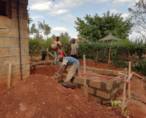 Budowa pralni w ośrodku zdrowia w Kenii