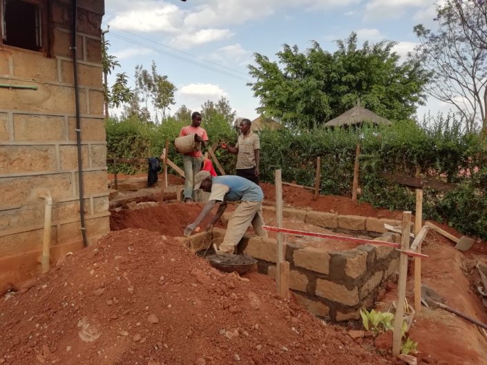 Budowa pralni w ośrodku zdrowia w Kenii