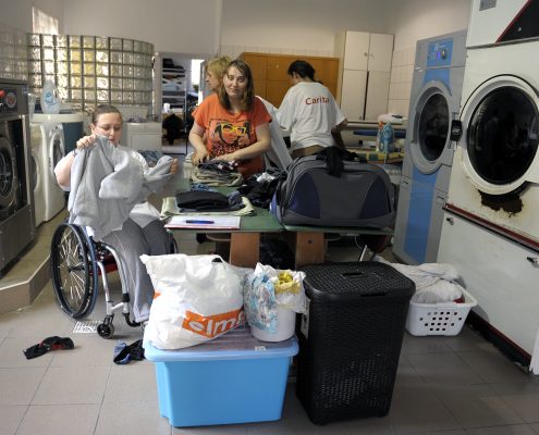 Pralnia w Zakładzie Aktywności Zawodowej Grill