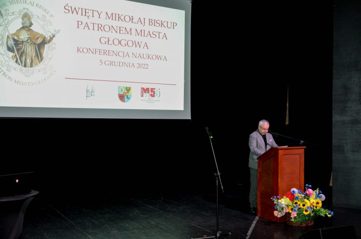 Ks. dr Marcin Iżycki na konferencji w Głogowie