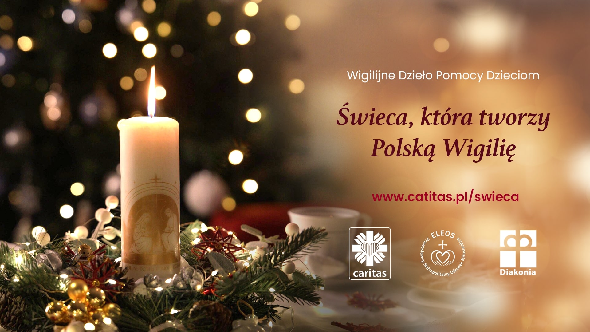 Świeca Caritas - Wigilijne Dzieło Pomocy Dzieciom